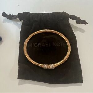 Michael Kors Rose Gold Bangle Bracelet